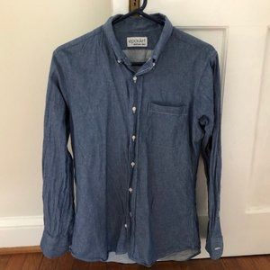 Epaulet chambray shirt